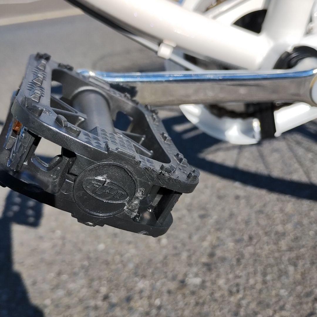 【美品】ママチャリ『引き渡し限定』あさひ パールホワイト 26インチ 変速なし