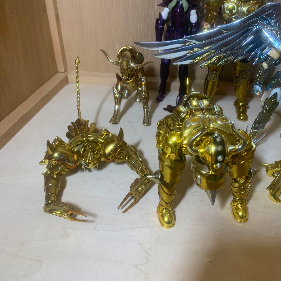 聖闘士星矢　現状渡し　オブジェ等　11個　聖闘士聖衣神話