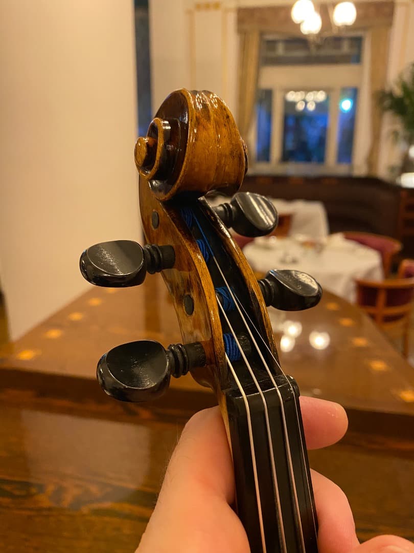 弦楽器 Suzuki violin.Stradivarius copy. N.8.4/4