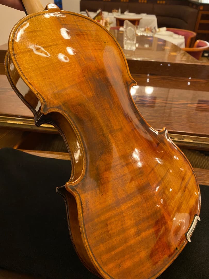 弦楽器 Suzuki violin.Stradivarius copy. N.8.4/4
