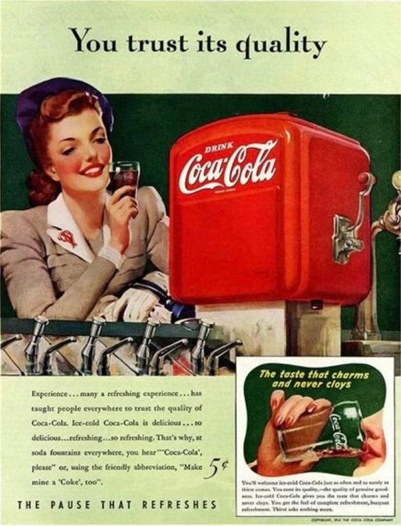 1950s〜1957s ST.LOUIS COCACOLA PAT2517191