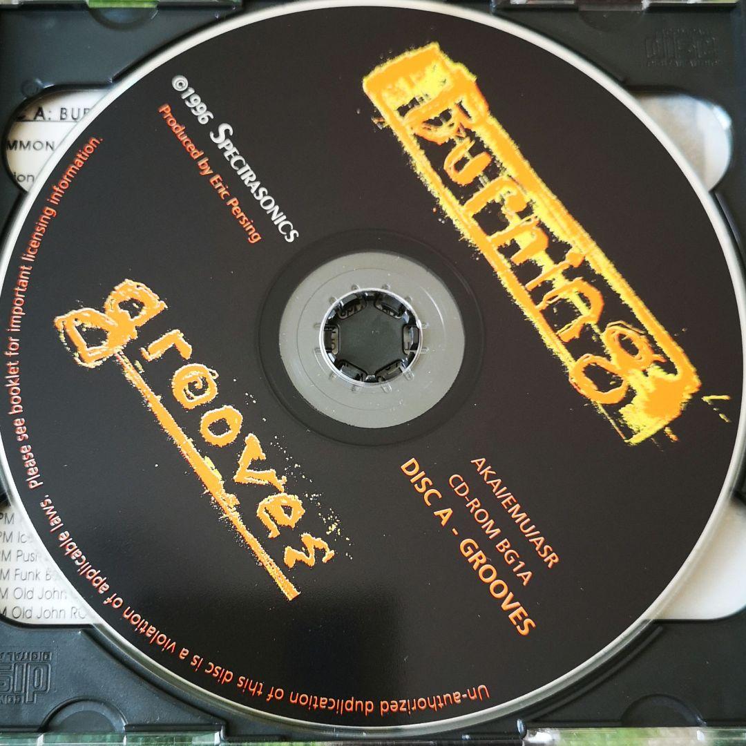 burning grooves CD-ROM Drum audio-CD付き