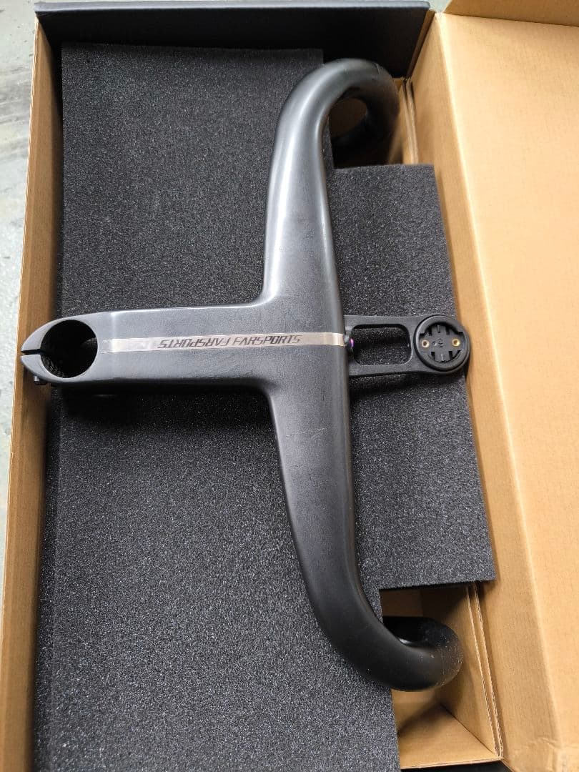 farsports F1x 一体型カーボンハンドル 360-130mm