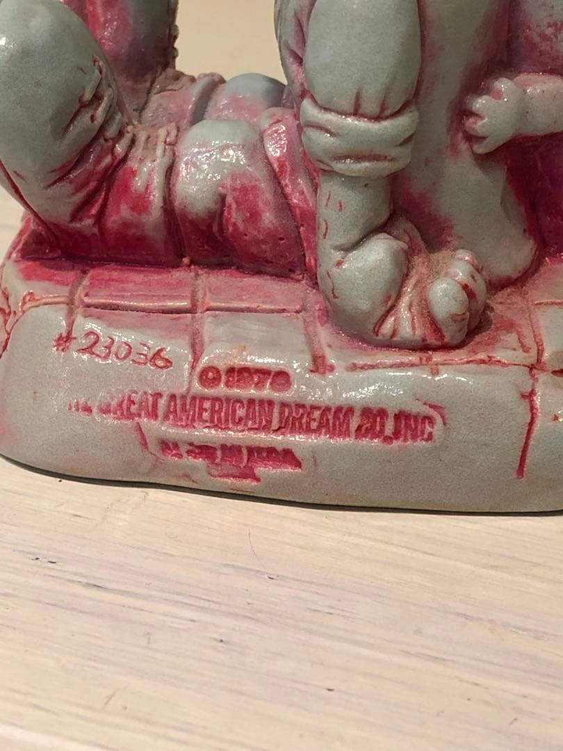 ビンテージ　メッセージドール　フランケンシュタイン　ホラー　モンスター　レトロ