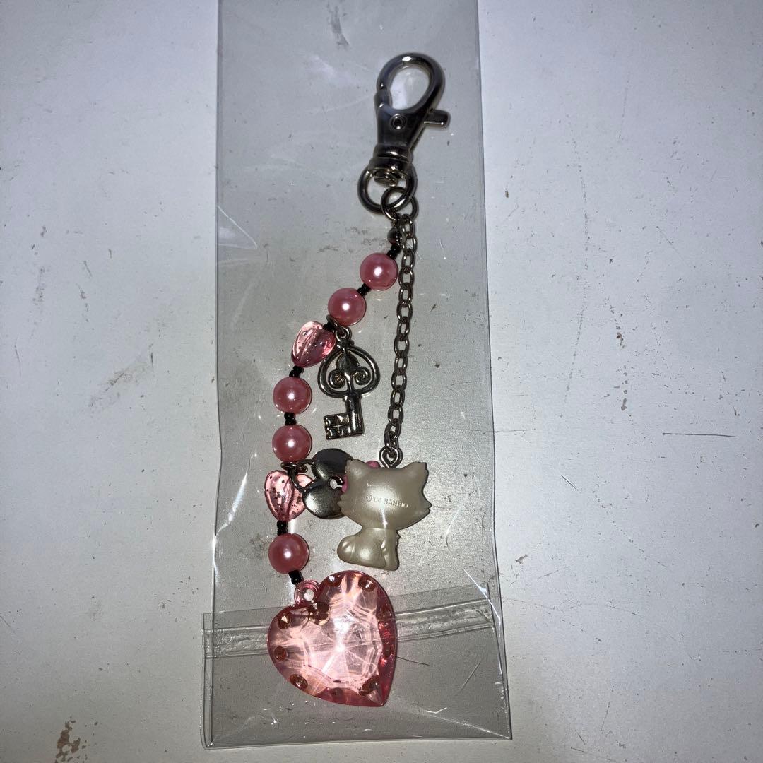 チャーミーキティ　マスコット　キーホルダー　中古