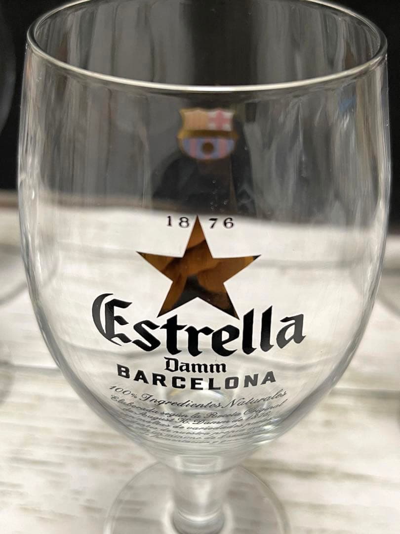 エストレージャダム ビアグラス　6本セット