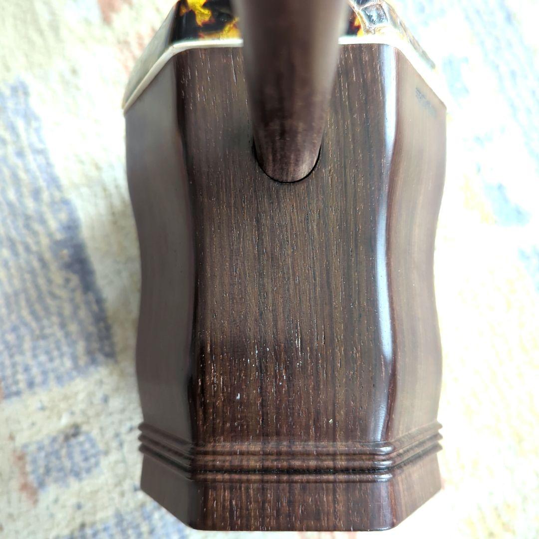 胡涵柔製作 未使用 15湾頭 螺鈿 薔薇 最上級 明清老紅木二胡