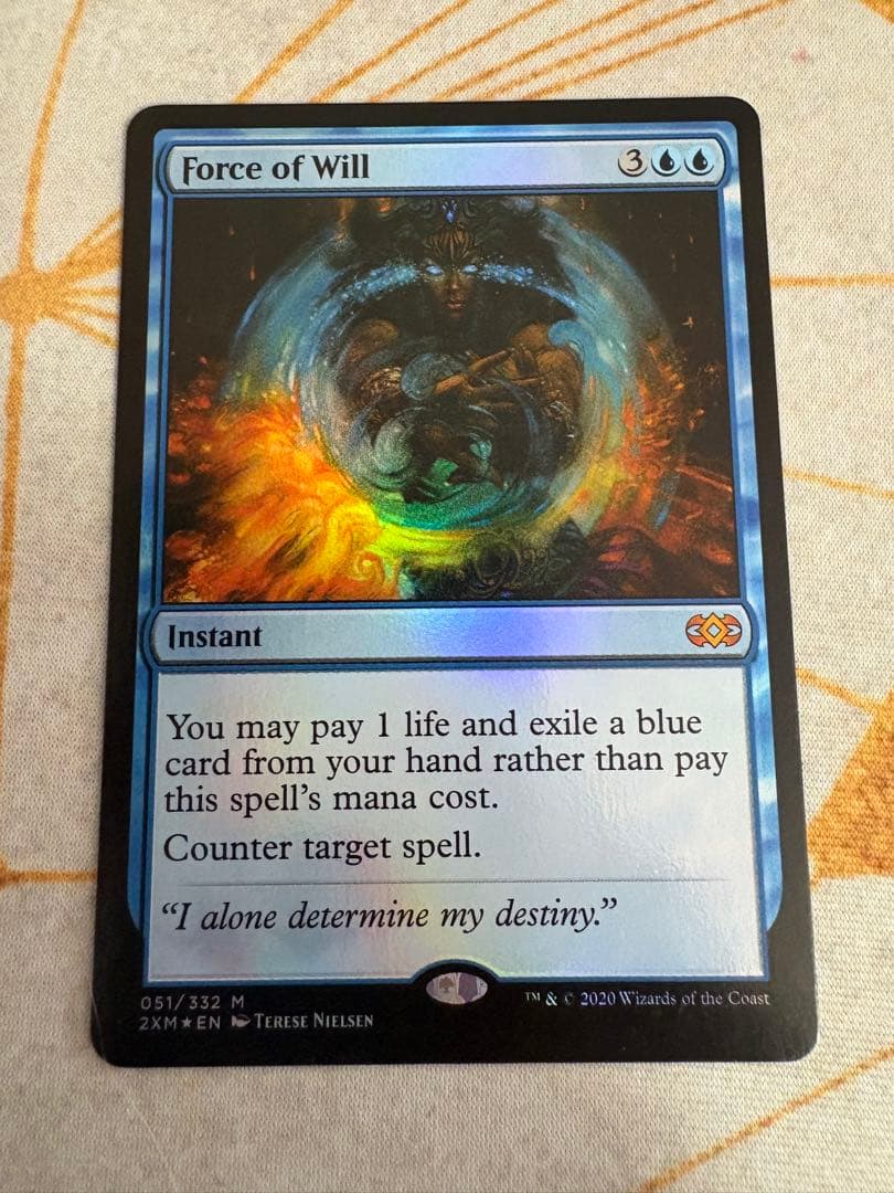 意志の力/Force of Will mtg foil