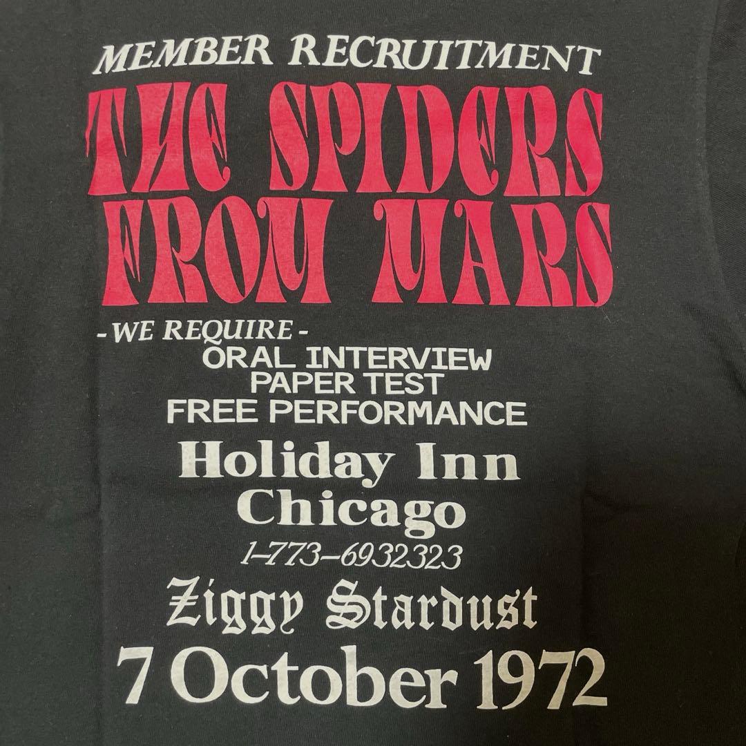 david bowie デビッドボウイ ジギースターダスト 60hmr Tシャツ