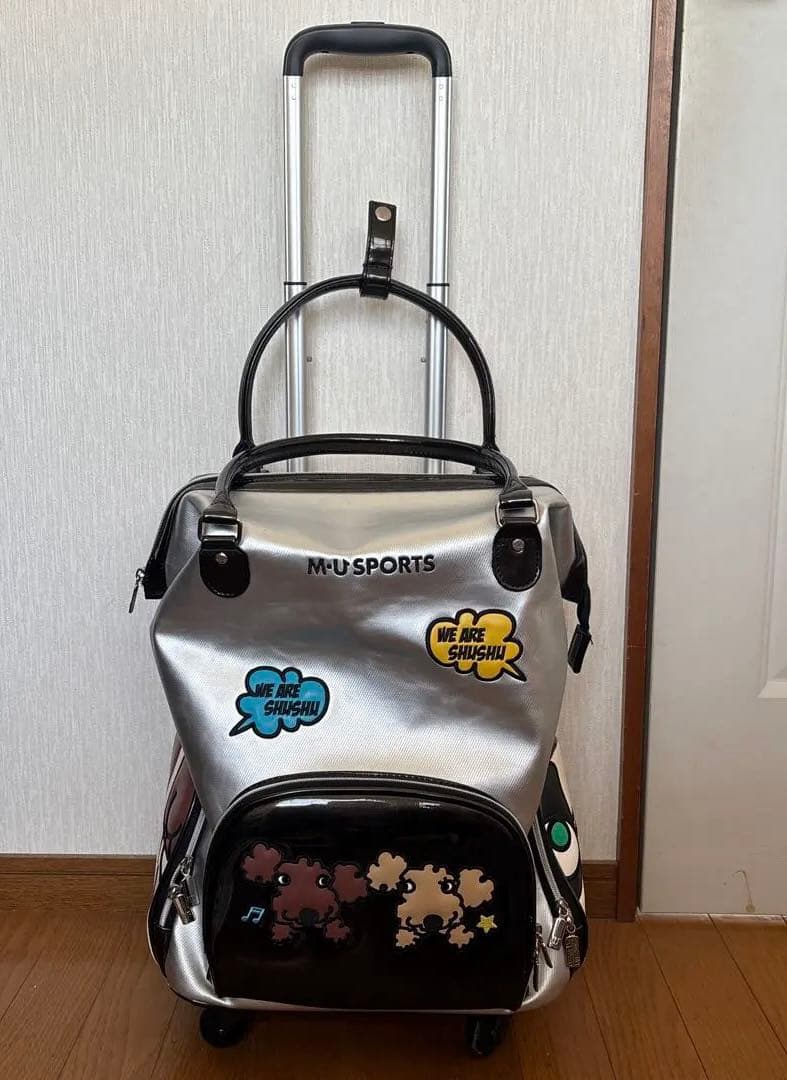 M-U SPORTS ゴルフバッグ・キャディバッグ シルバー
