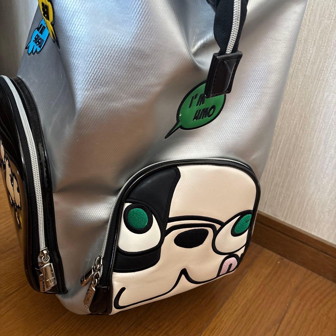 M-U SPORTS ゴルフバッグ・キャディバッグ シルバー