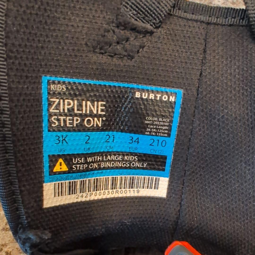BURTON 子ども用スノーボードブーツ キッズ ステップオン 21cm