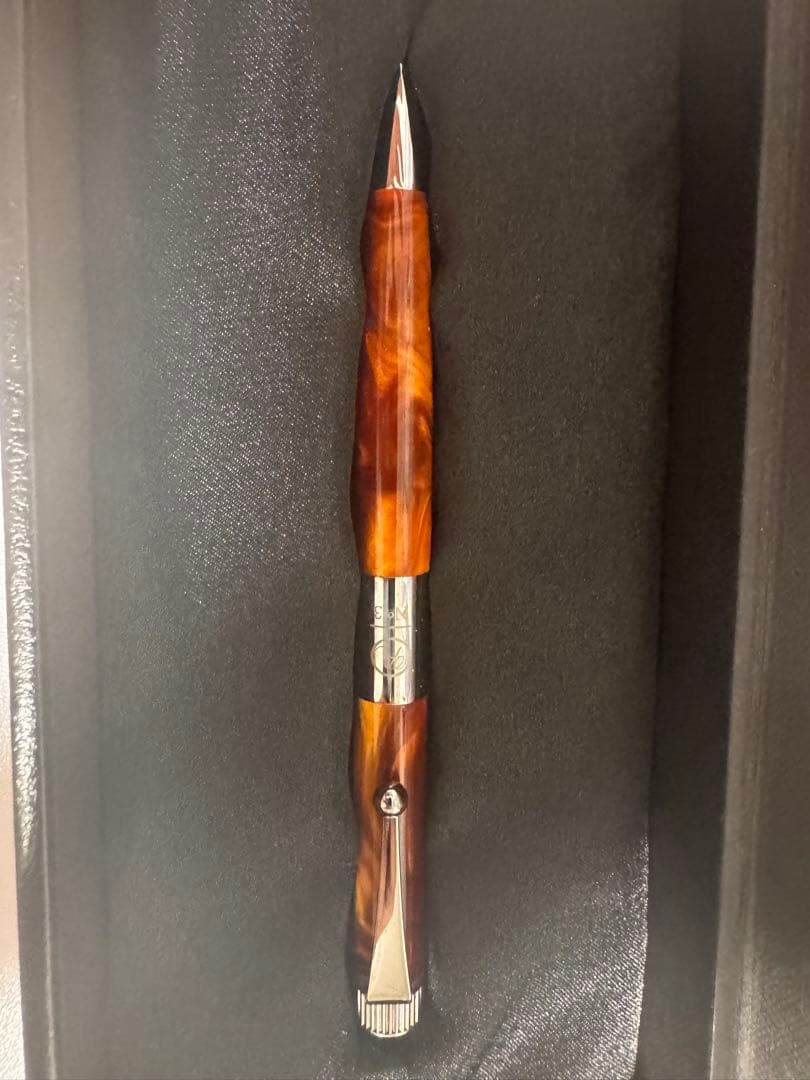 [付属品完備] ロメオ No.3 イタリアンアンバー 細軸