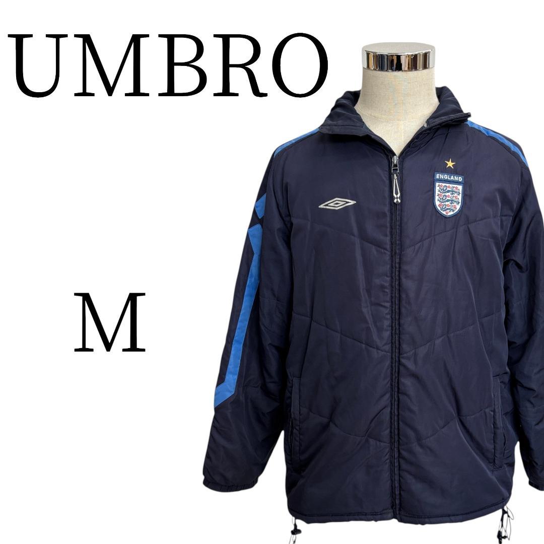 UMBRO アンブロ ネイビー 長袖 ウィンドブレーカーM