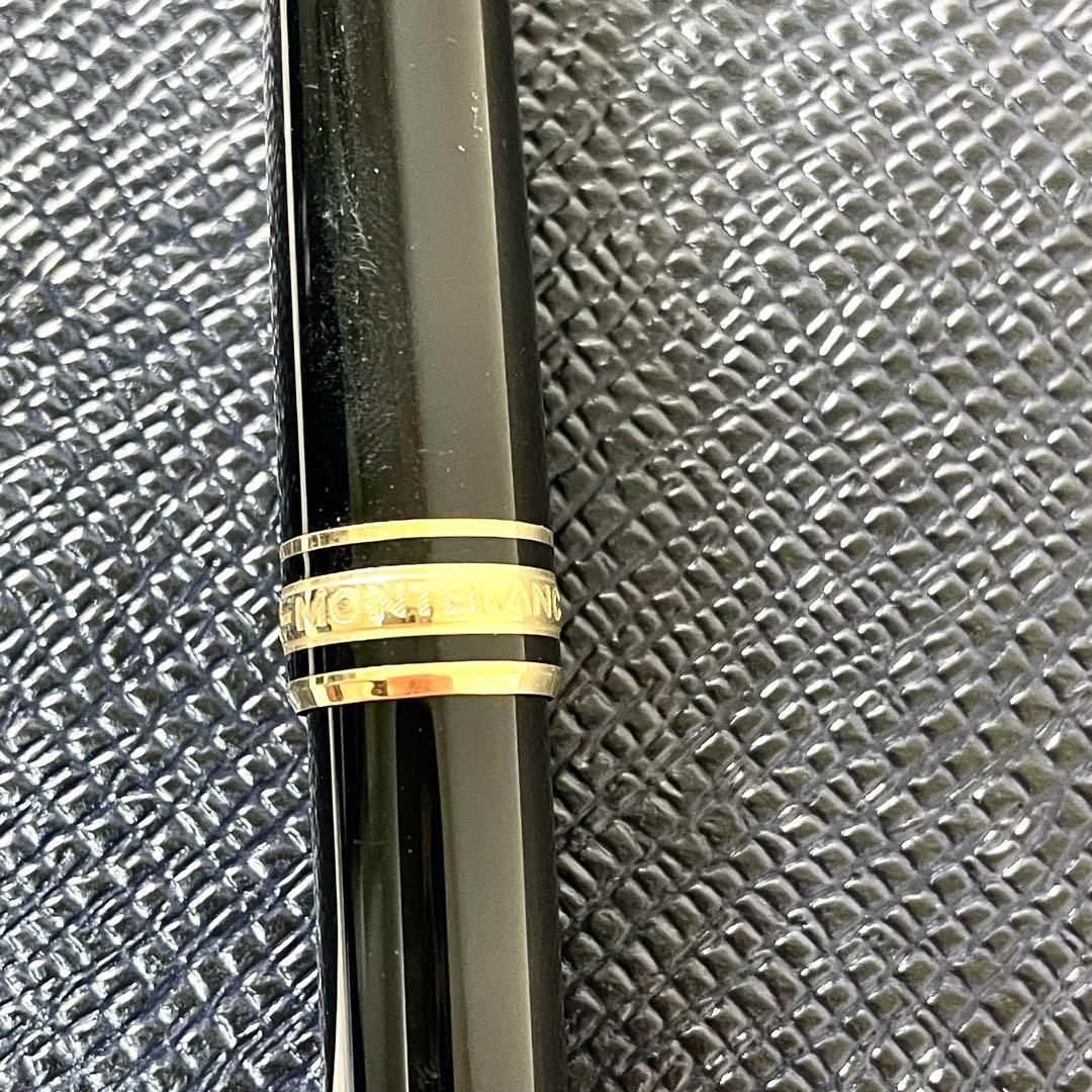 モンブラン　Montblanc 万年筆　マイスターシュティック　14K ブラック