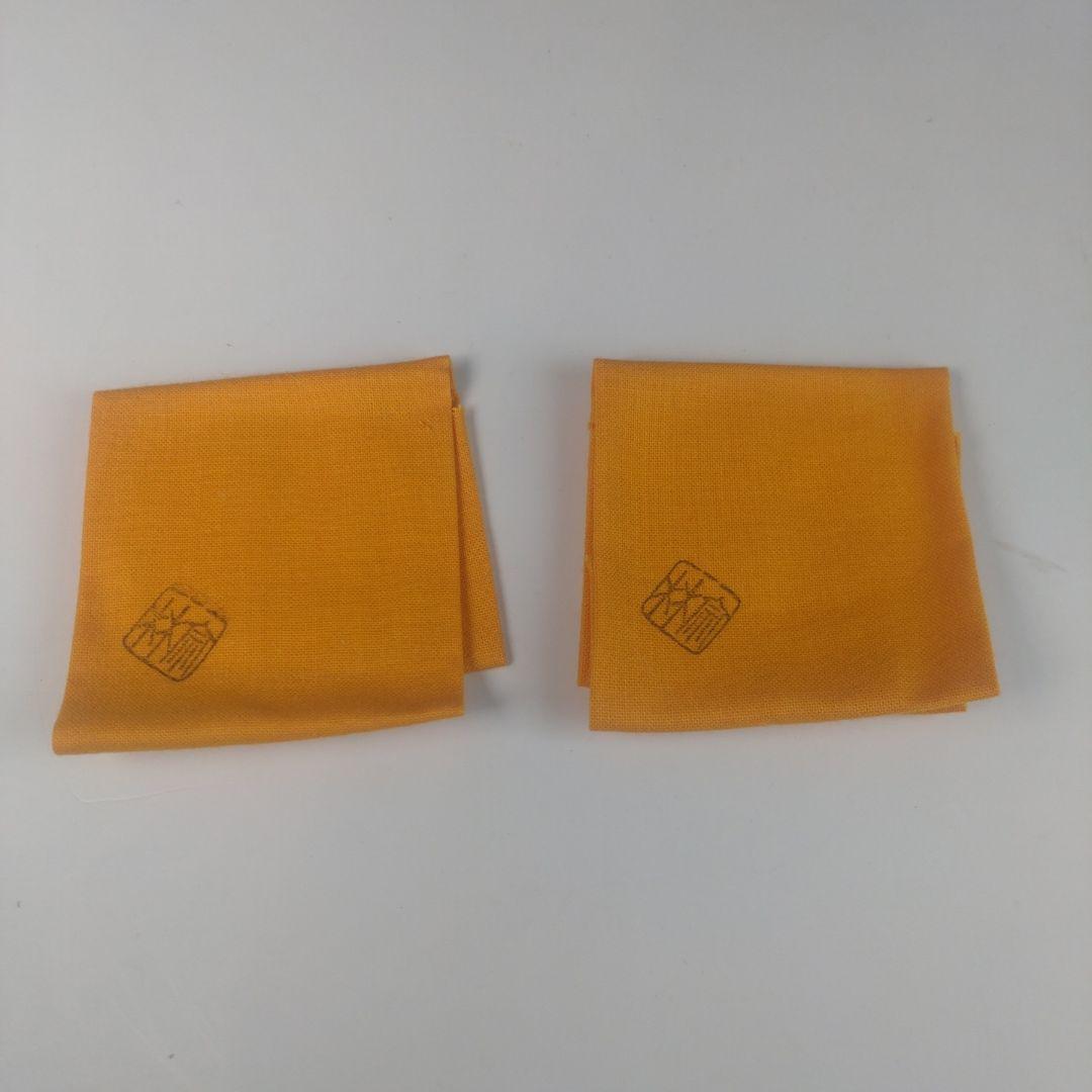 ウ22 蓋置　『吉田宗林　大徳寺　福本積應　極箱』『竹　蓋置一双』共箱　茶道具