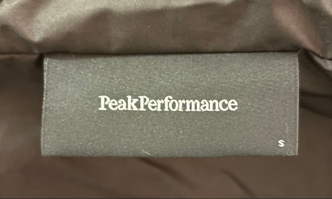 Peak Performance JACKET Sサイズ　 新品未使用　正規品