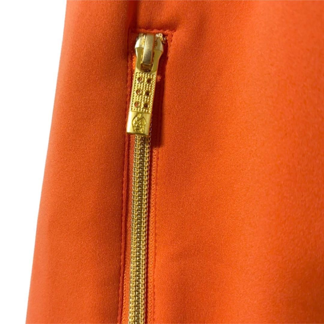 新品 ラッセルノ ゴルフ コブラ ワッペン ショートパンツ オレンジ M 4