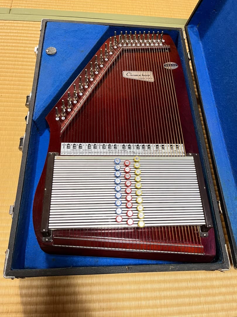 【希少】 TOKAI GAKKI（東海楽器）　クロマハープ　キャロラー　43弦