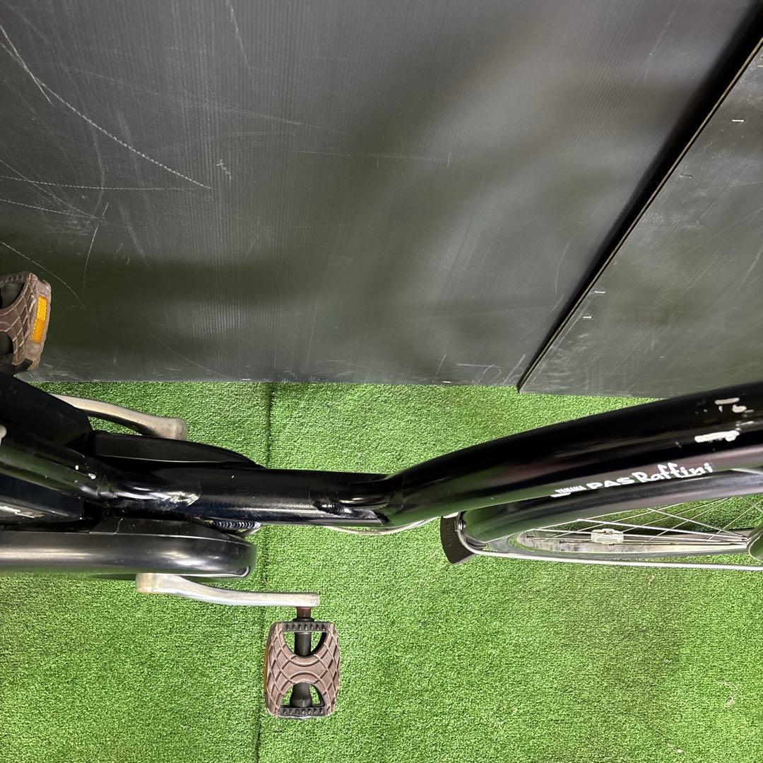 電動自転車 YAMAHA PAS Raffini ブラック 3人乗り対応　43★