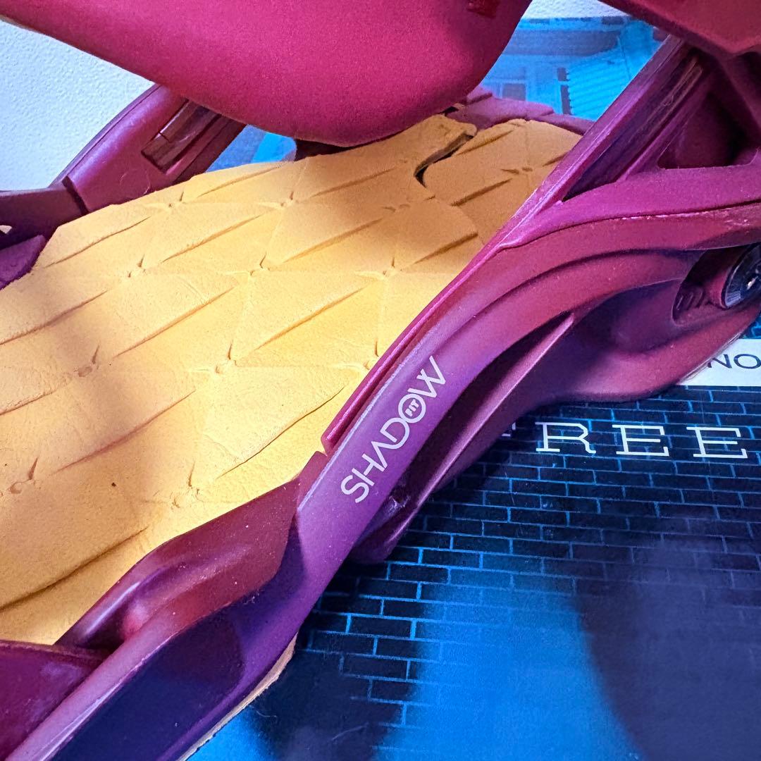 Salomon Shadow ビンディング レッド/イエロー