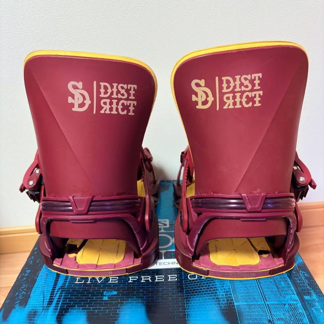 Salomon Shadow ビンディング レッド/イエロー