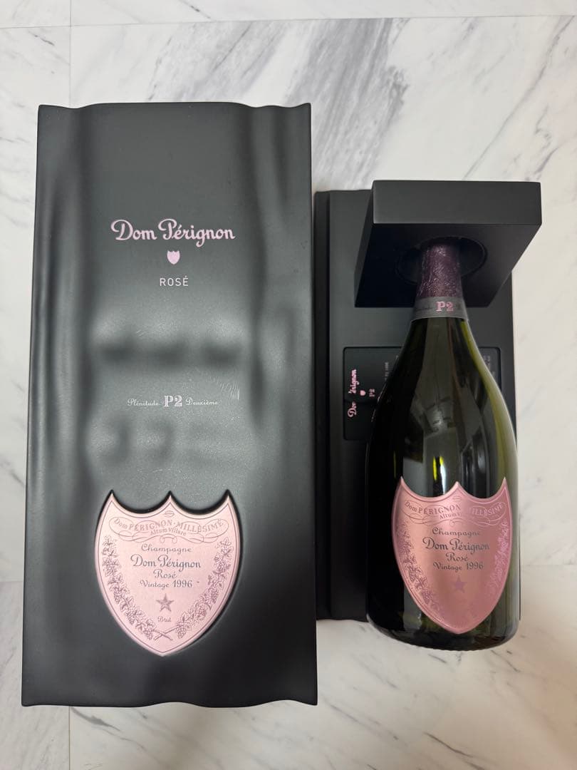 とやDom Pérignon ロゼ 1996 P2 専用ボックス付き　空瓶