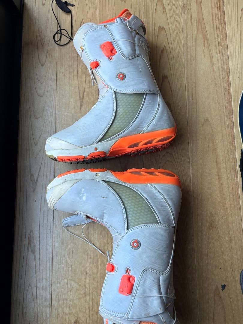BURTON SL-9スノーボードブーツ グレー/オレンジ