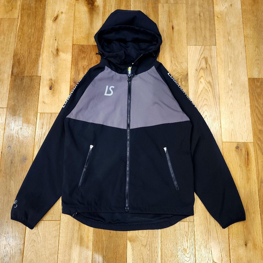 ルースイソンブラ　ピステパーカー　160　ブラック　グレー　サッカー　フットサル