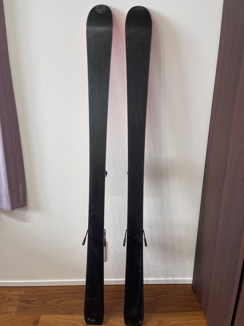 KAZAMA スキー板130㎝ ストック ブーツ セット ピンク ジュニア