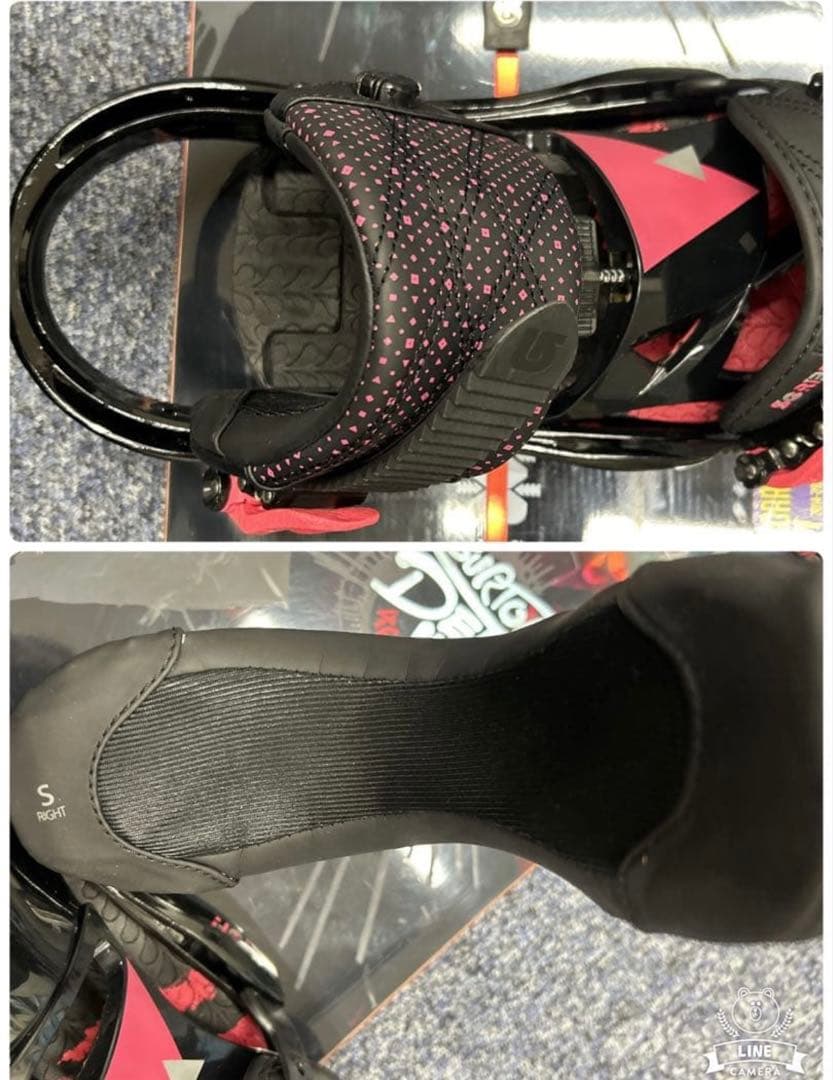 中古品　BURTON DEJAVU 146cm3点セット(RE-565)