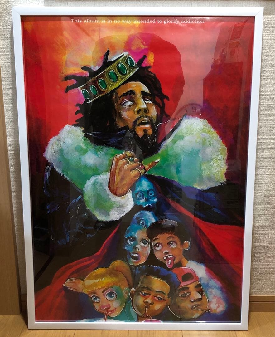 J. Cole KOD Poster (Album Cover) ポスター A1