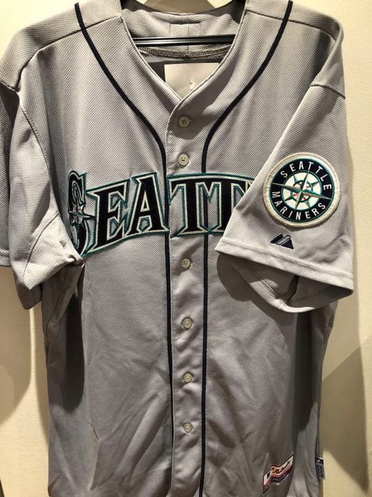 MLB エドガー・オルモス実使用ジャージ　マリナーズ