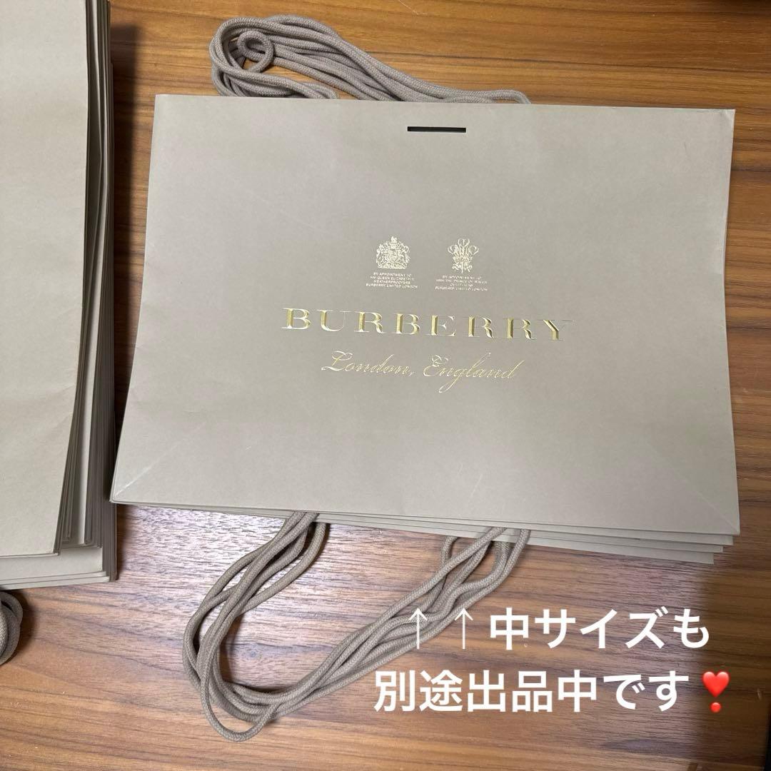 新品10セット封シール付 BURBERRYバーバリー ロンドン ショッパー 大
