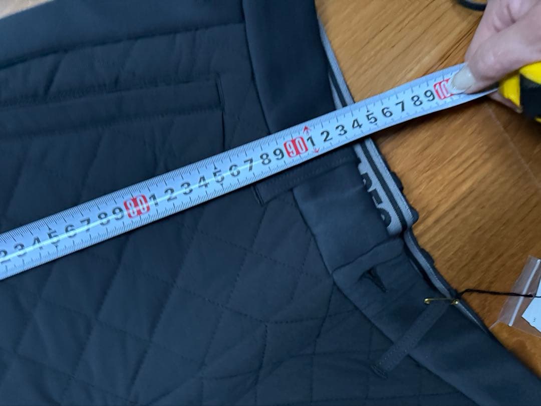 ゴルフ　メンズ　キルトダウンパンツ