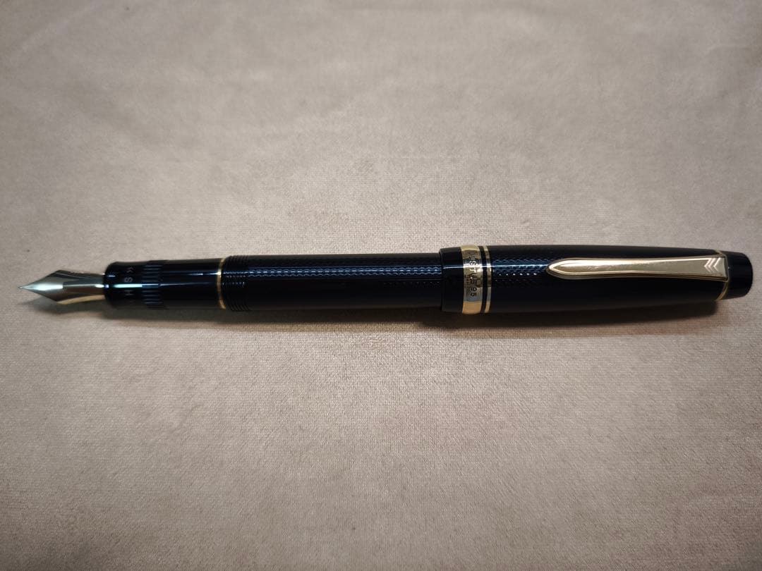 PILOT 万年筆 ジャスタス95 ネットブラック FMニブ