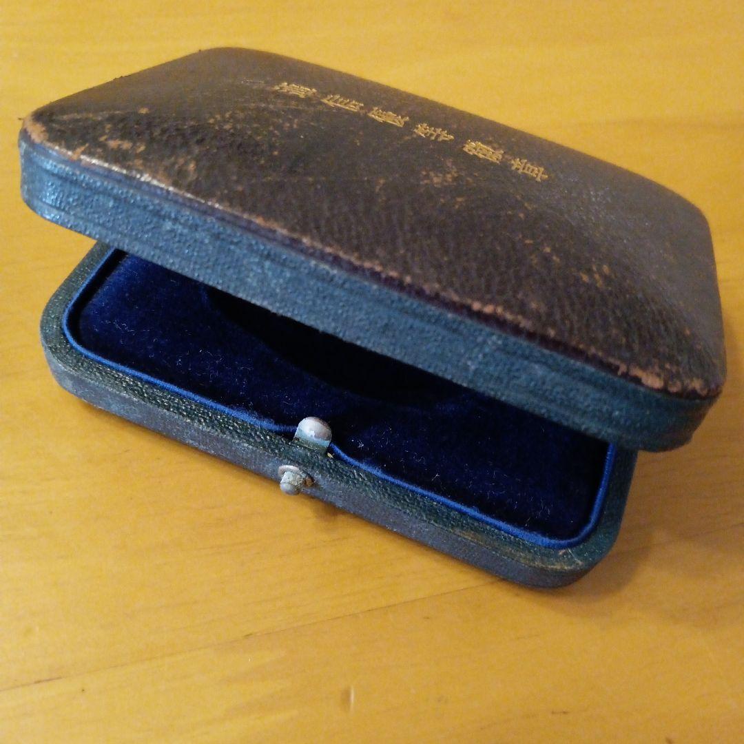 【激レア  美品】通信優等徽章 共箱入り 完品 勲章 記章 徽章 本物保証 86