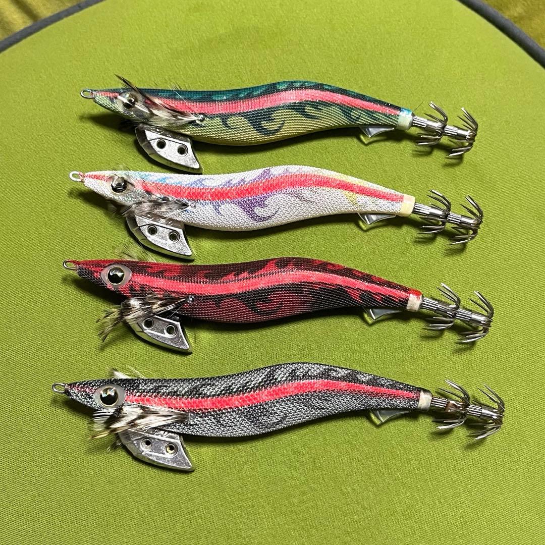 ヤマシタ✳︎廃盤　未使用品　黒潮スペシャル　エギ王k セット4号　エギ　黒潮