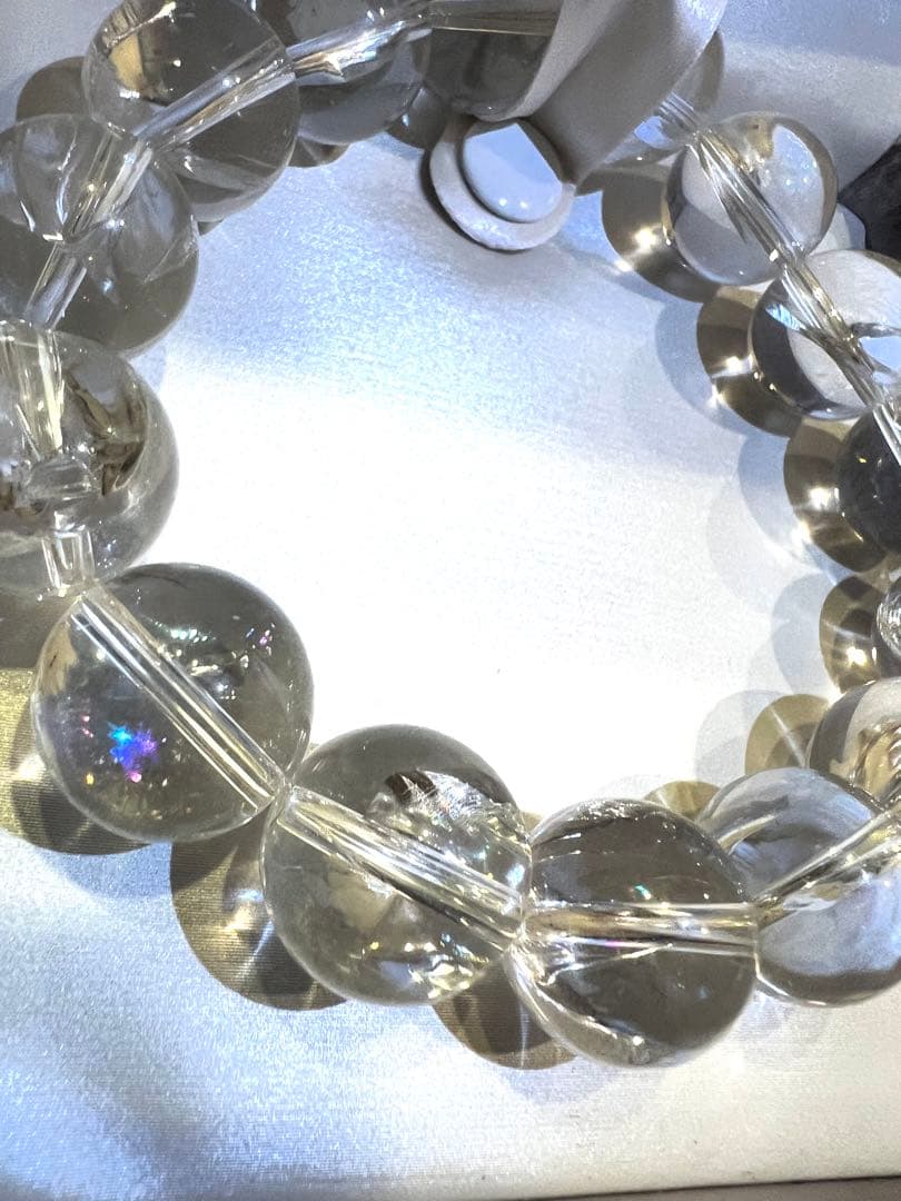 美✨超希少✨AAAAA虹の冠✨レムリアンシード クリスタル✨全粒天然アイリス無垢