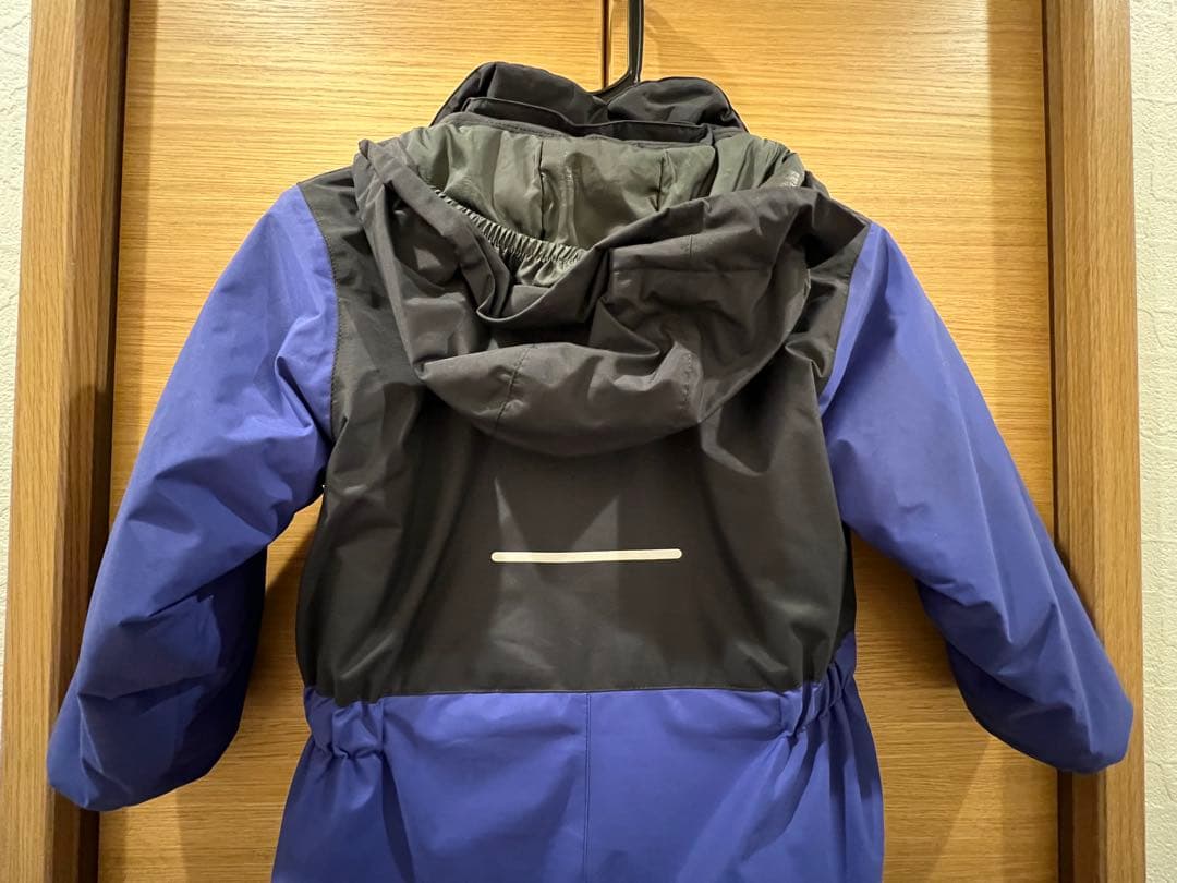THE NORTH FACE 子ども用スキーウェア 黒/紫