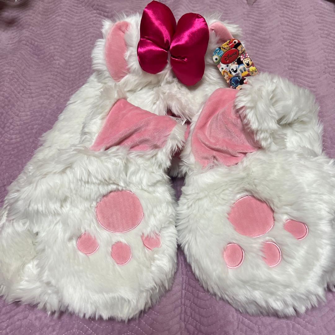 ディズニー マリーちゃん マフラーキャップ