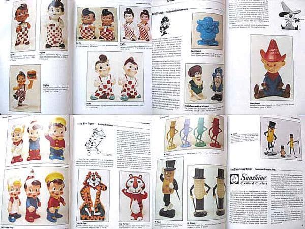 希少 Advertising アドバタイジング キャラクター コレクター図鑑 本