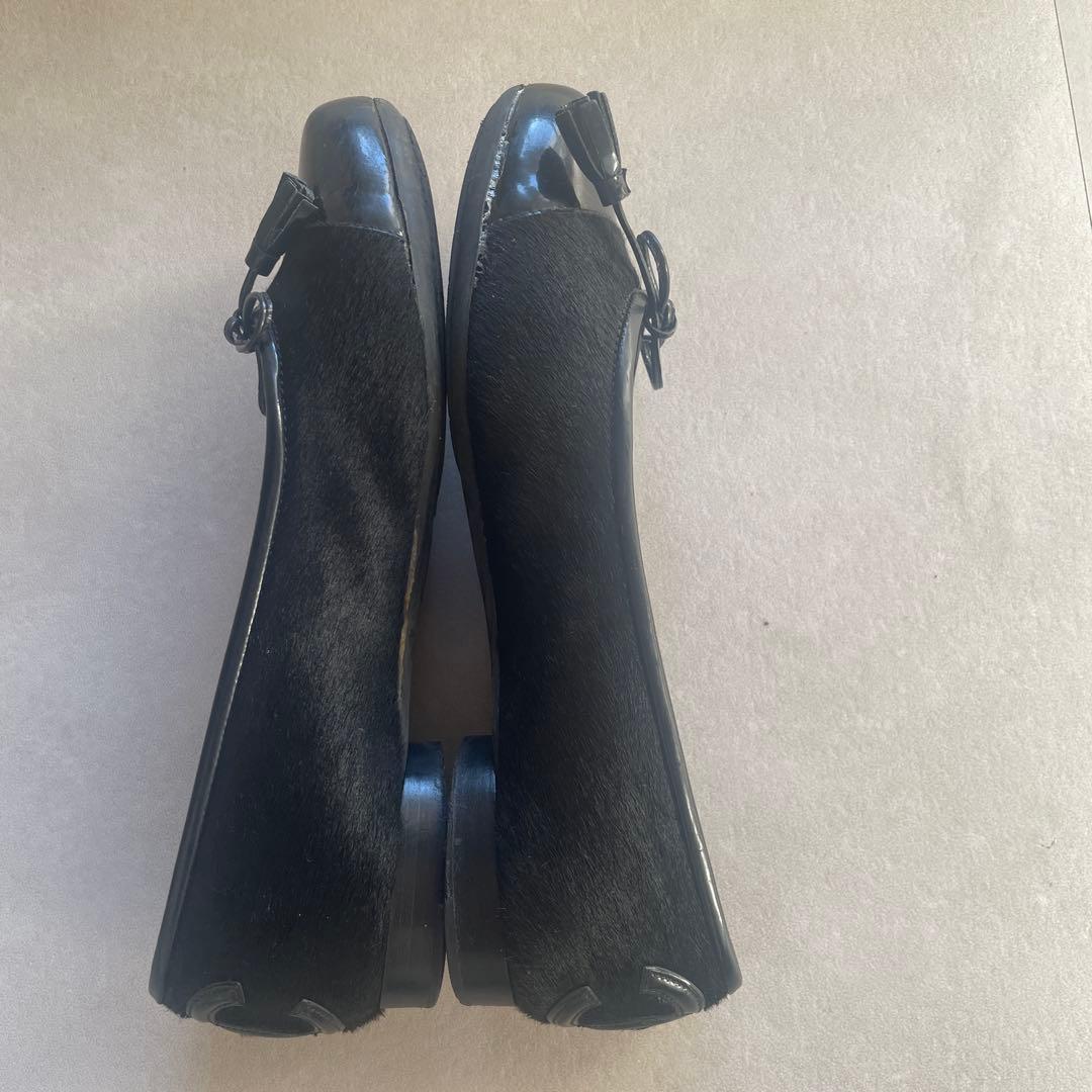 【CHANEL 】ブラック/バレエシューズ/美品/匿名配送/即発送可能