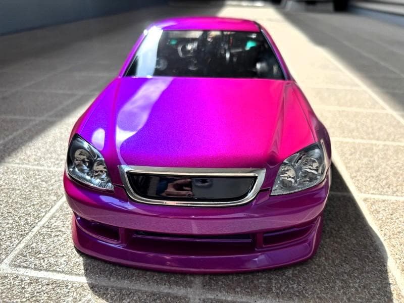 ラジコン ボディー PANDORA RC マークⅡ JZX110 GALM等に！