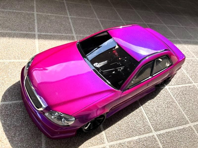 ラジコン ボディー PANDORA RC マークⅡ JZX110 GALM等に！