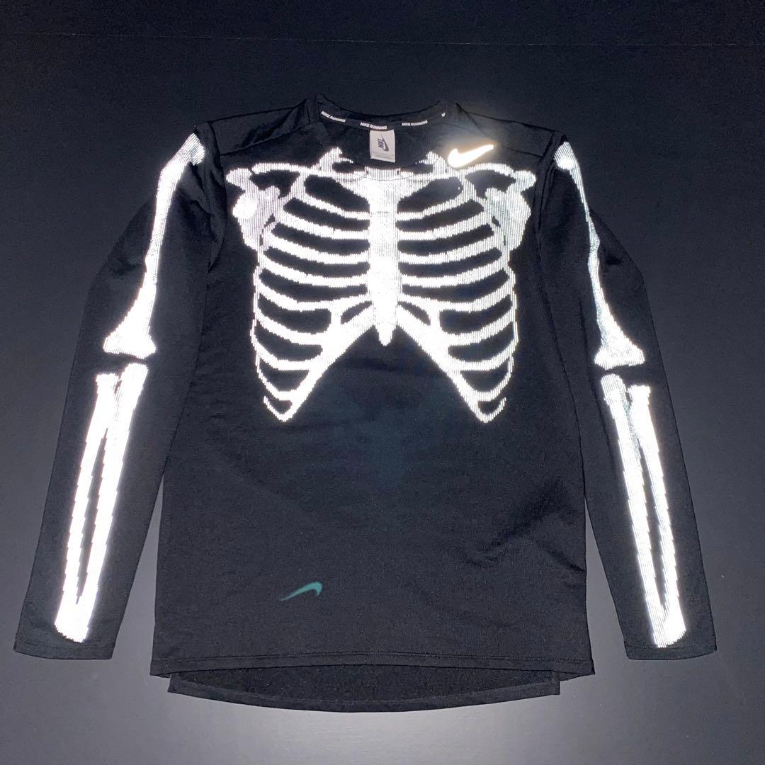 j*k様 美品 NIKE RUNNING スケルトンロングスリーブトップ 秋冬