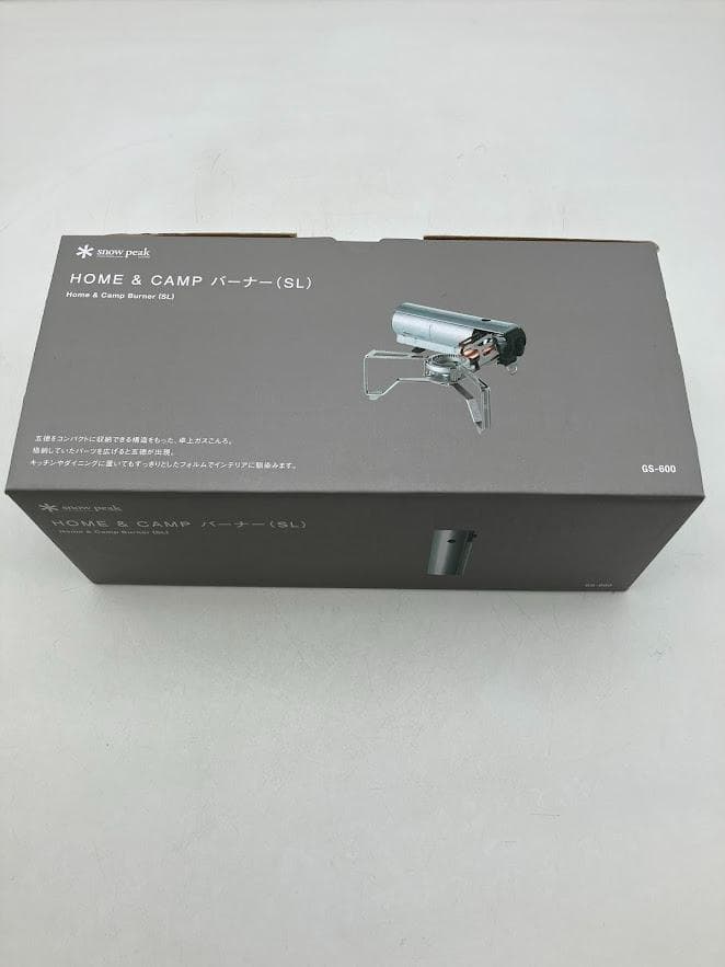 peak　&CAMPバーナー　GS-600　シルバー