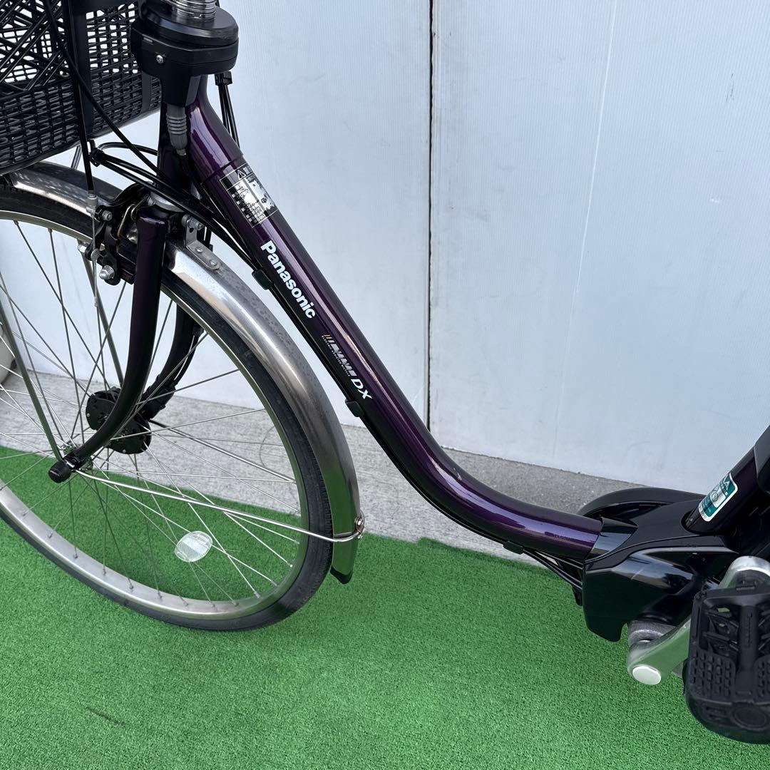 Panasonicパナソニック電動アシスト自転車26インチ8.9Ah ムラサキ