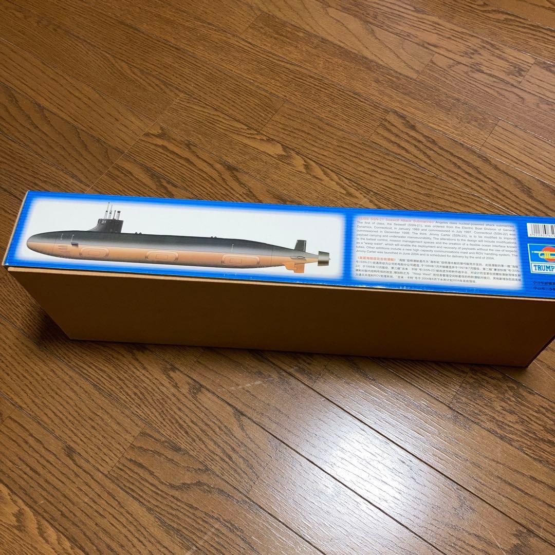 米海軍USS SSN-21 攻撃型原子力潜水艦　シーウルフ　Seawolf