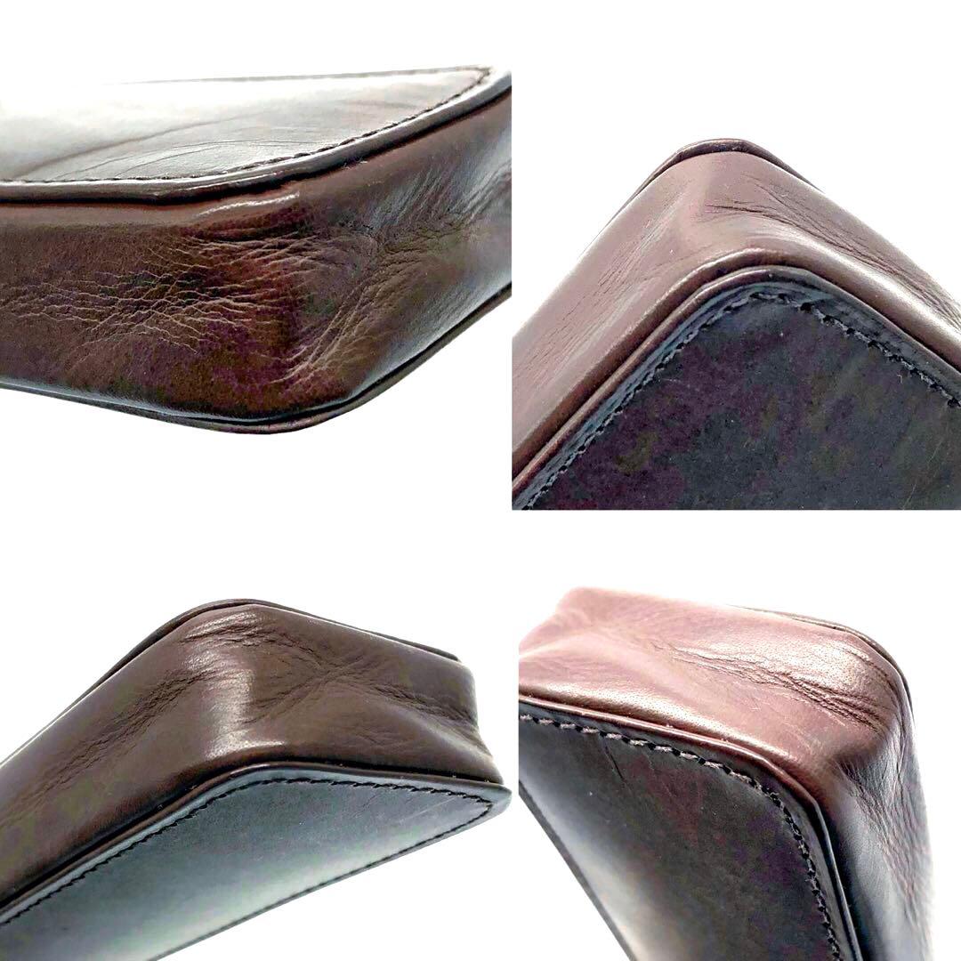 筆記具 OLD COACH pen holder leather